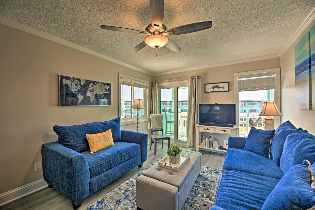 Walk To Beach Ocean-View Atlantic Beach Condo! Экстерьер фото
